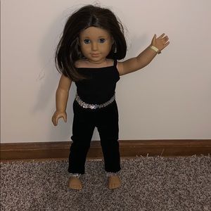 American girl workout outfit